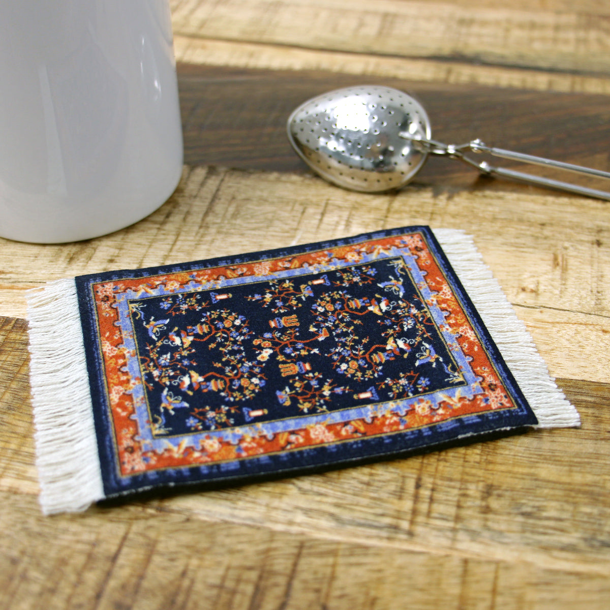 Emperor's Garden CoasterRug Set – MouseRugs by FiberLok