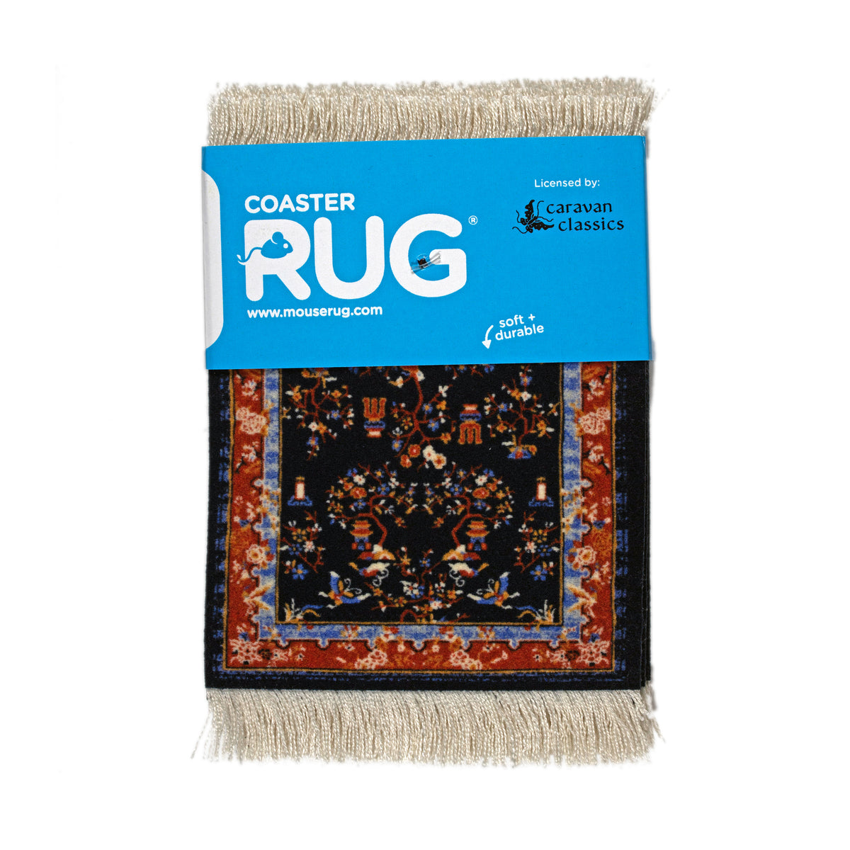 Emperor's Garden CoasterRug Set – MouseRugs by FiberLok