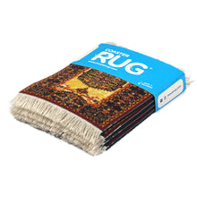 Load image into Gallery viewer, Ivory-Gold Feraghan CoasterRug Set