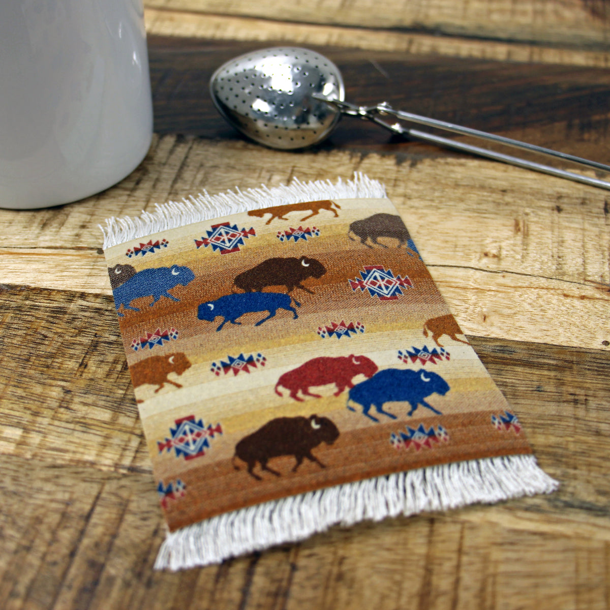 Pendleton® Prairie Rush Hour CoasterRug Set – MouseRugs by FiberLok