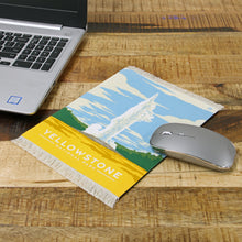 Load image into Gallery viewer, Yellowstone Old Faithful MouseRug