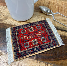 Load image into Gallery viewer, Pashmina Flowers CoasterRug Set
