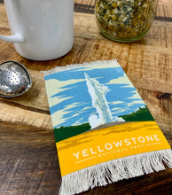 Load image into Gallery viewer, Yellowstone Old Faithful CoasterRug Set