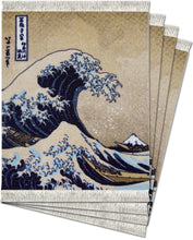 Load image into Gallery viewer, The Great Wave off Kanagawa by Katsushika Hokusai Coaster Rug Set