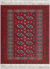 Load image into Gallery viewer, Turkoman Bokhara Coaster Rug