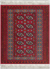 Load image into Gallery viewer, Turkoman Bokhara Coaster Rug