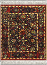 Load image into Gallery viewer, Rosette Palmette Coaster Rug