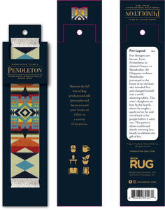 Pendleton Fire Legend Book Rug in packaging