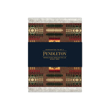 Load image into Gallery viewer, Pendleton® Chief Joseph Khaki Repeat CoasterRug Set