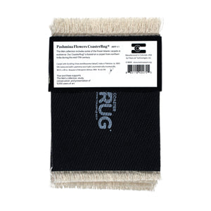 Pashmina Flowers CoasterRug Set