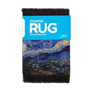 The Starry Night by Vincent van Gogh CoasterRug Set