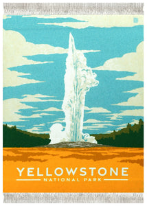 Yellowstone Old Faithful Mouse Rug