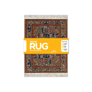 Dusty Gold Ancient Oriental Mouse Rug