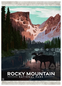 Rocky Mountain National Park Mouse Rug