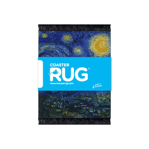 The Starry Night by Vincent van Gogh Coaster Rug Set