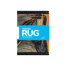 Load image into Gallery viewer, The Scream by Edvard Munch Coaster Rug Set