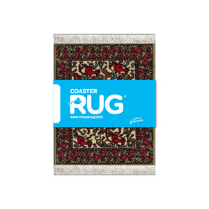 Jade Fars Pictorial Coaster Rug Set