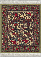 Load image into Gallery viewer, Jade Fars Pictorial Coaster Rug
