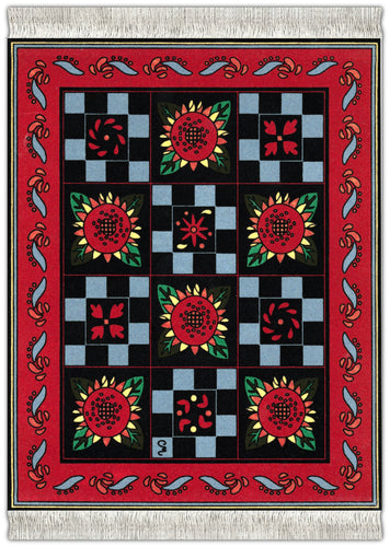 Provence Sunflower Mouse Rug