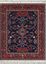 Load image into Gallery viewer, Deep Blue Bergamo Mouse Rug