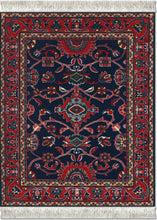 Load image into Gallery viewer, Deep Blue Bergamo Mouse Rug
