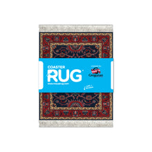 Load image into Gallery viewer, Deep Blue Bergamo Coaster Rug Set