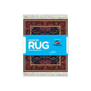 Deep Blue Bergamo Coaster Rug Set