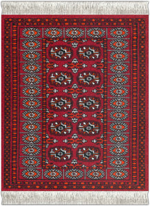 Turkoman Bokhara Coaster Rug