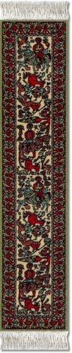 Jade Fars Pictorial Book Rug