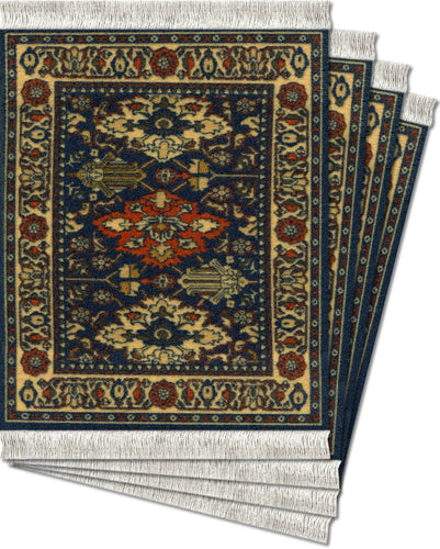 Kuba Oriental Coaster Rug Set