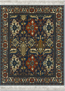 Kuba Oriental Mouse Rug