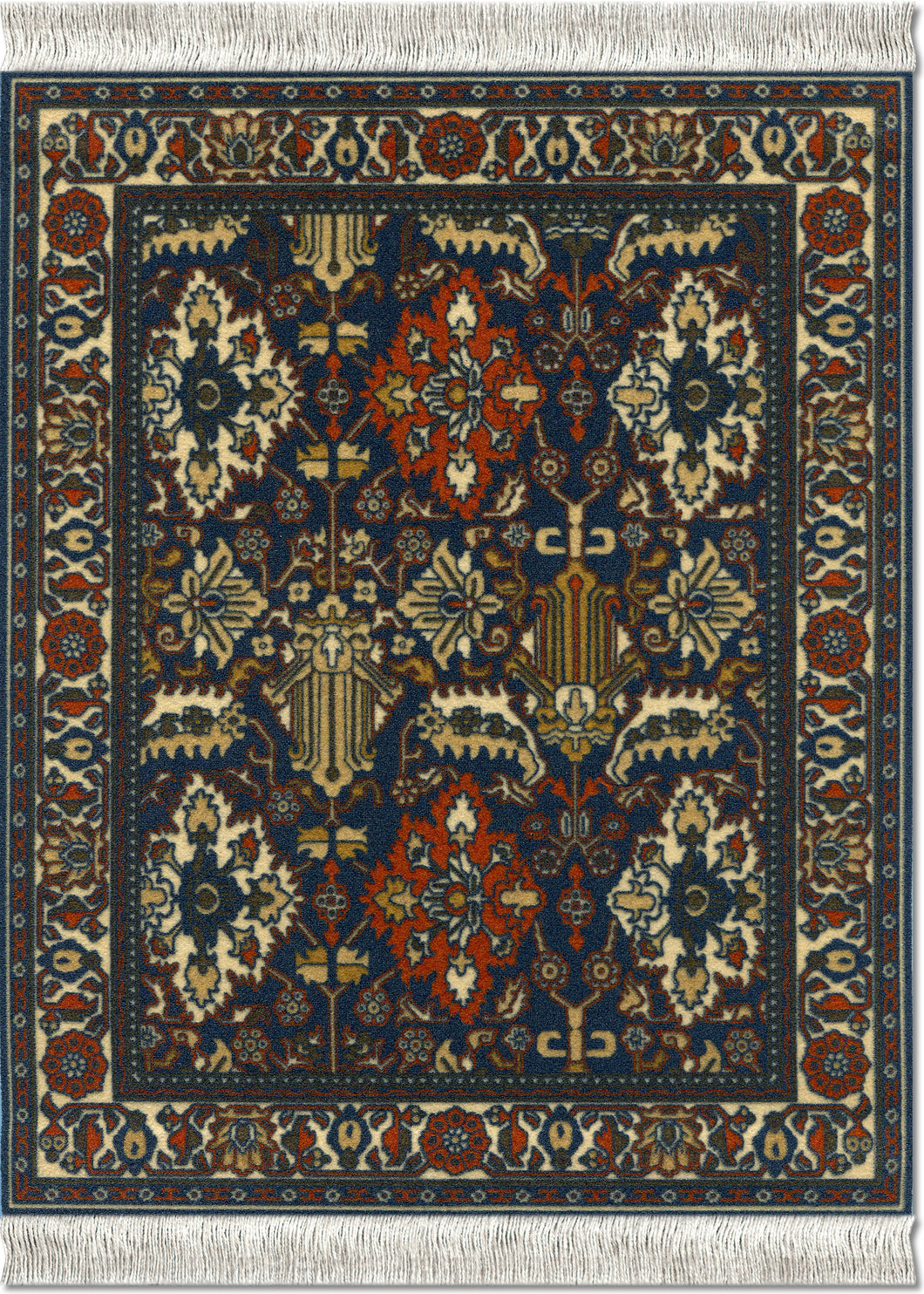 Kuba Oriental Mouse Rug