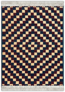 Checkerboard Serape Mouse Rug