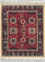 Load image into Gallery viewer, Pashmina Flowers Coaster Rug