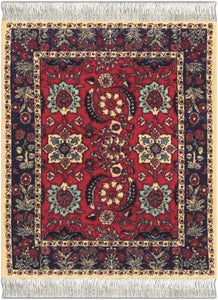 Pashmina Flowers Coaster Rug