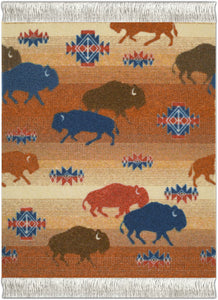 Prairie Rush Hour Coaster Rug