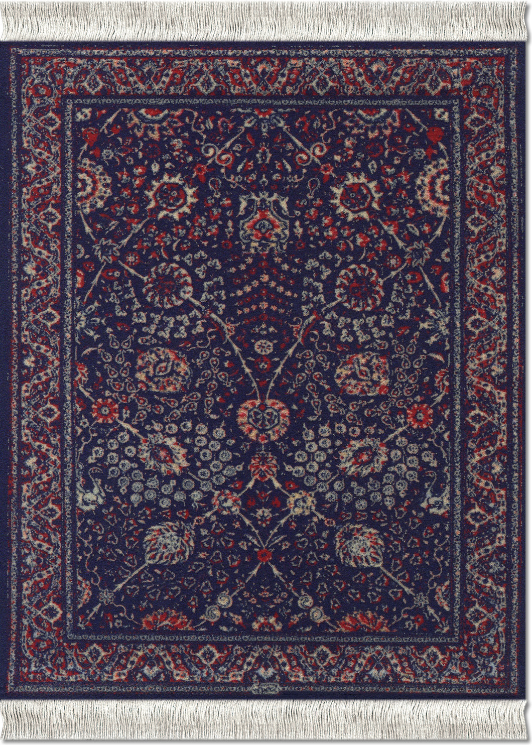 Qum Flower Mouse Rug