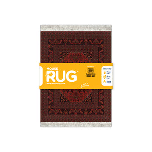 Antique Red Afghan MouseRug