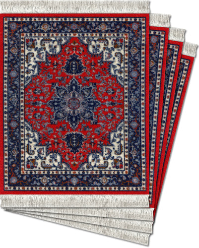 Tabriz-Heriz Coaster Rug Set