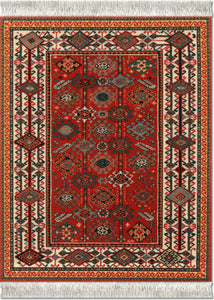 Tribal Shekarlu Mouse Rug 